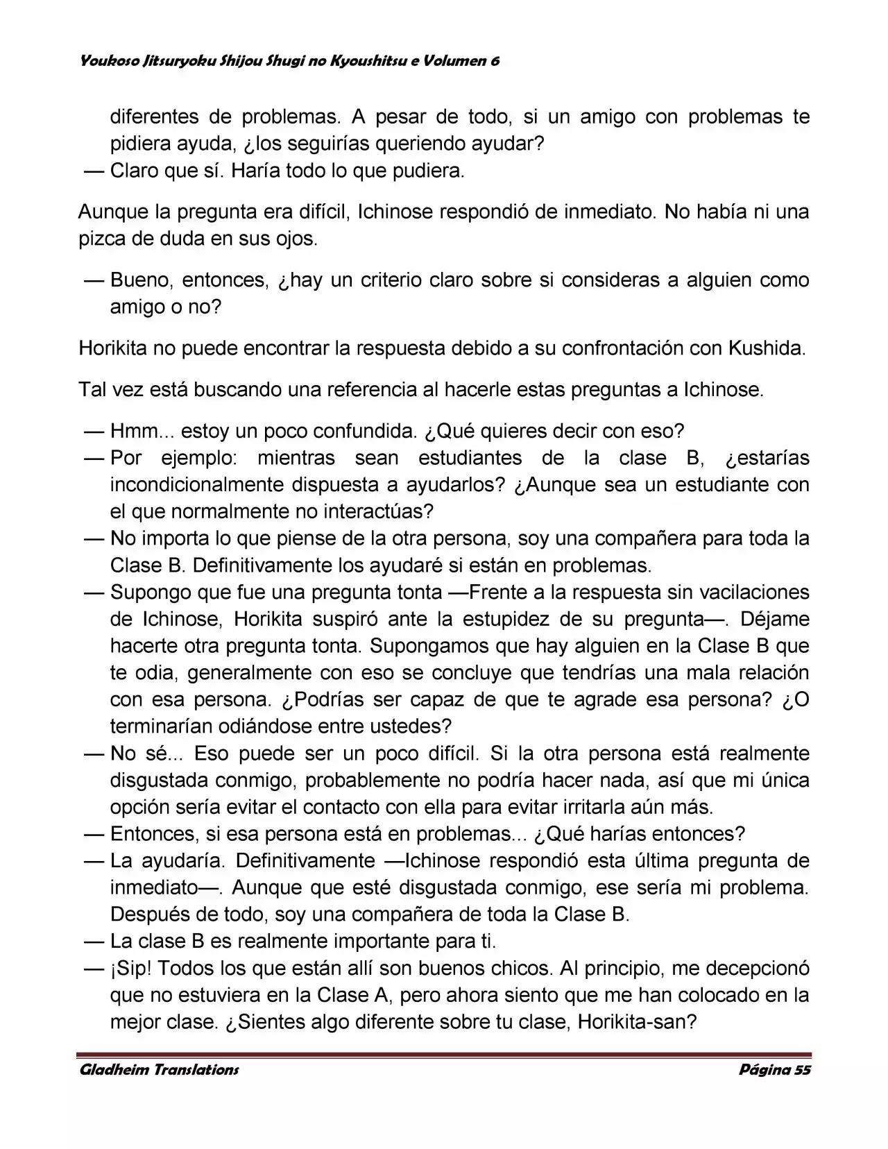 Página 55 del Manga