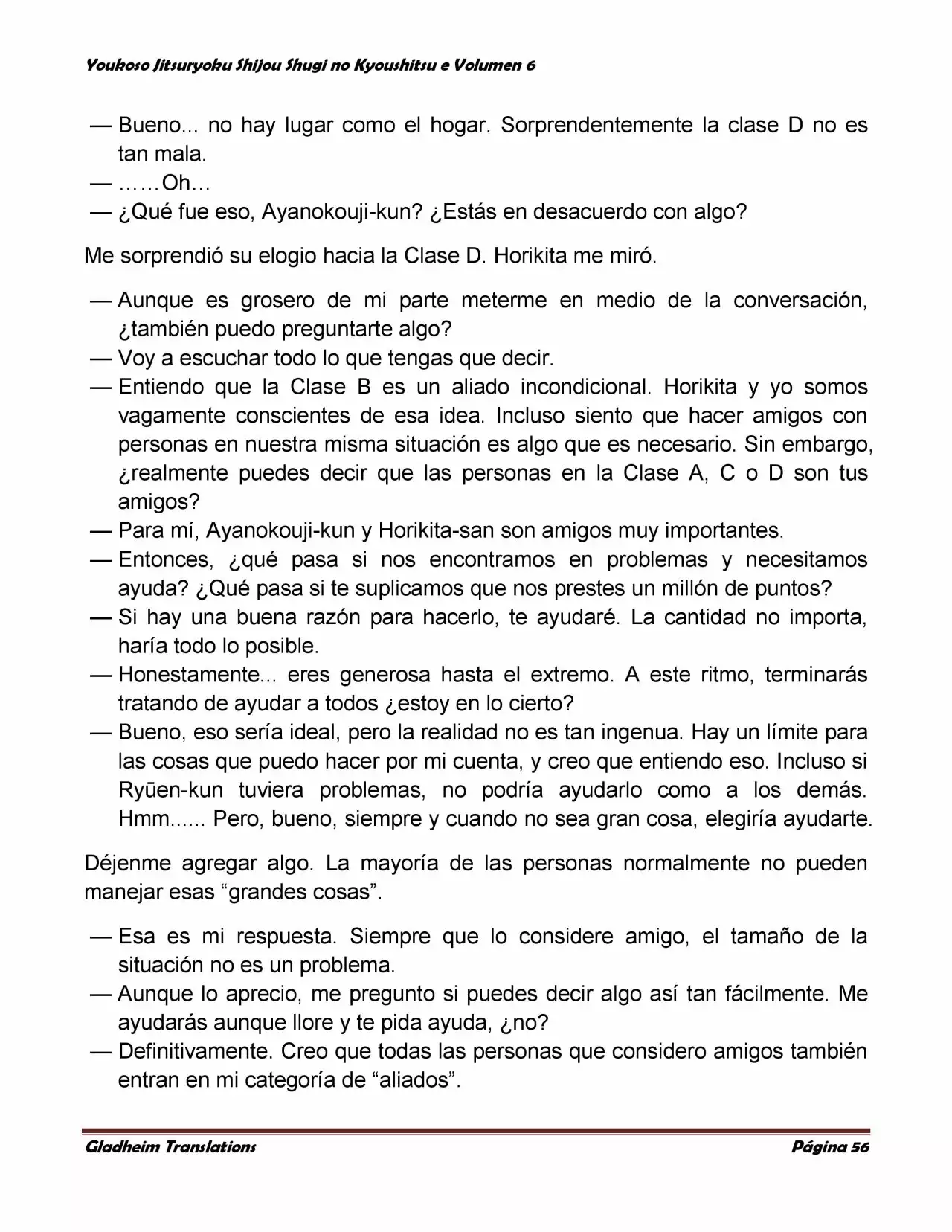 Página 56 del Manga