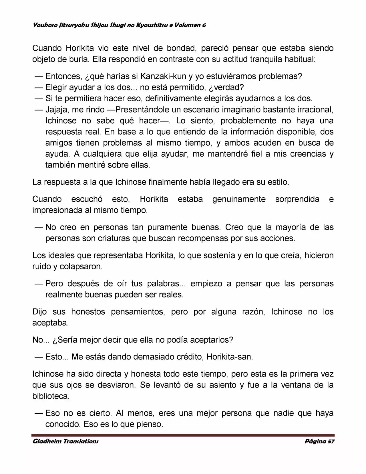 Página 57 del Manga