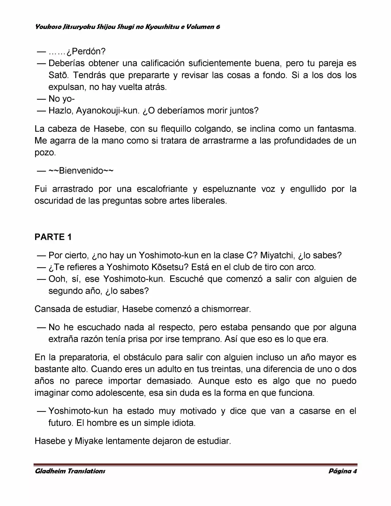 Página 4 del Manga