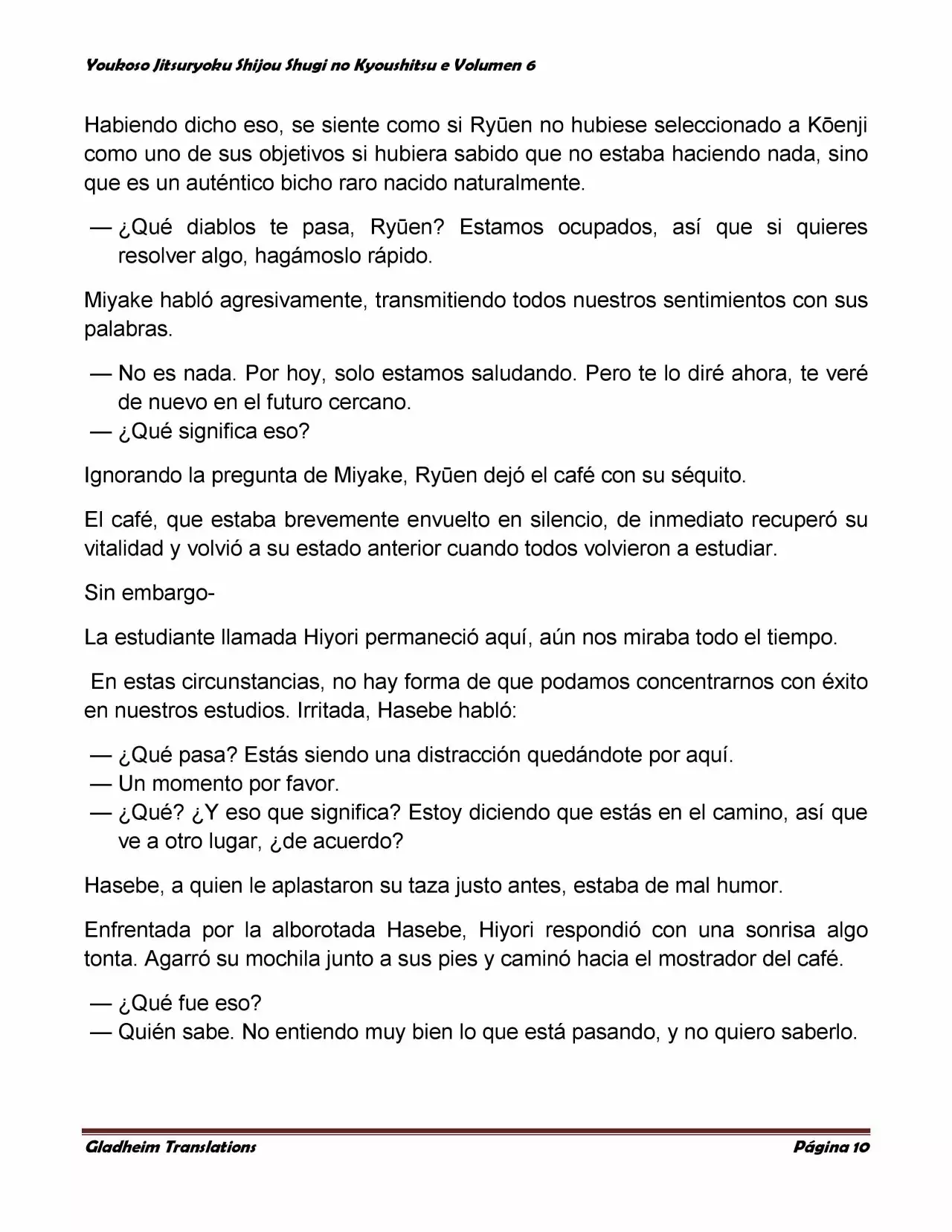 Página 10 del Manga