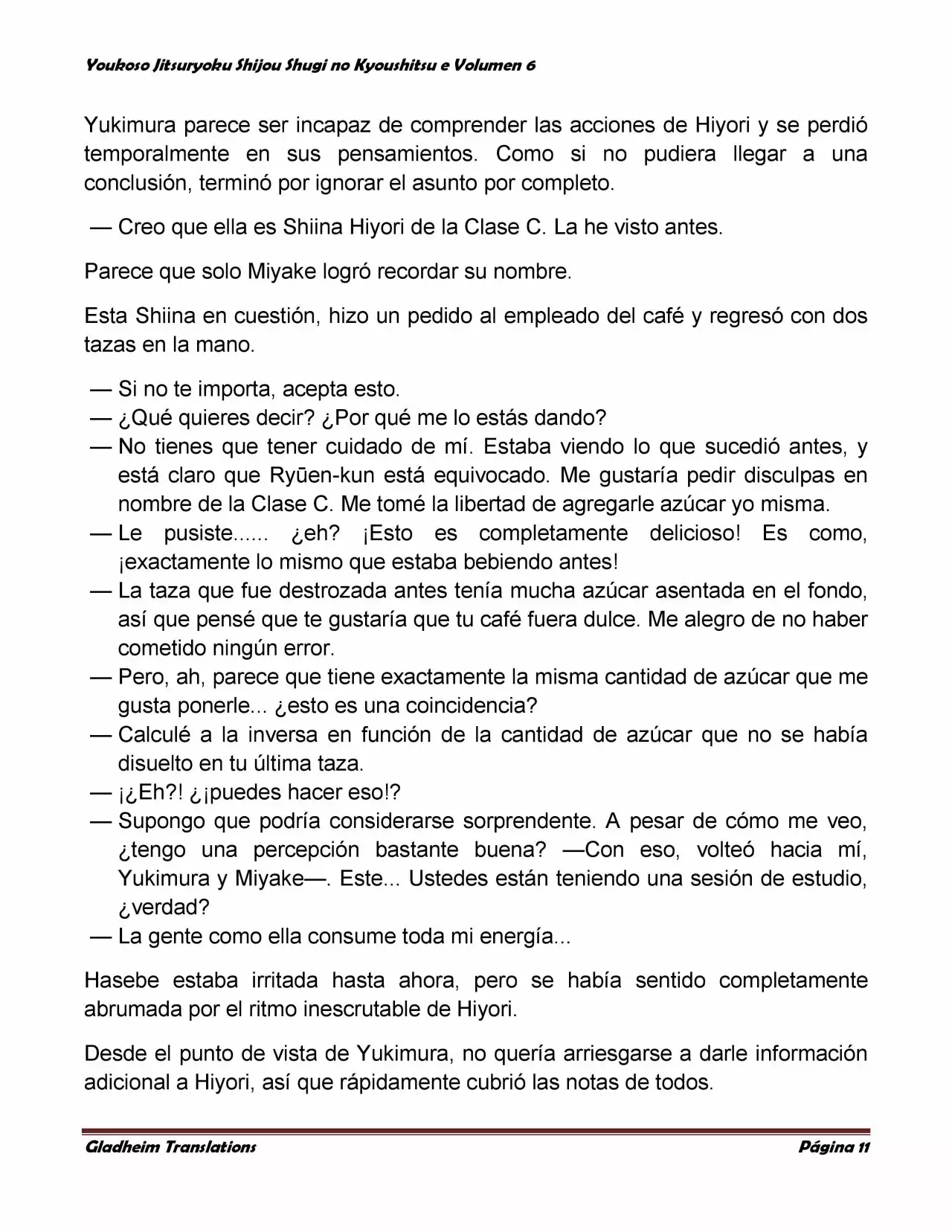 Página 11 del Manga