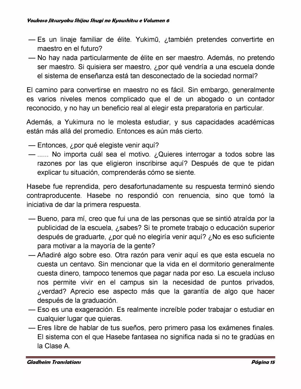 Página 15 del Manga