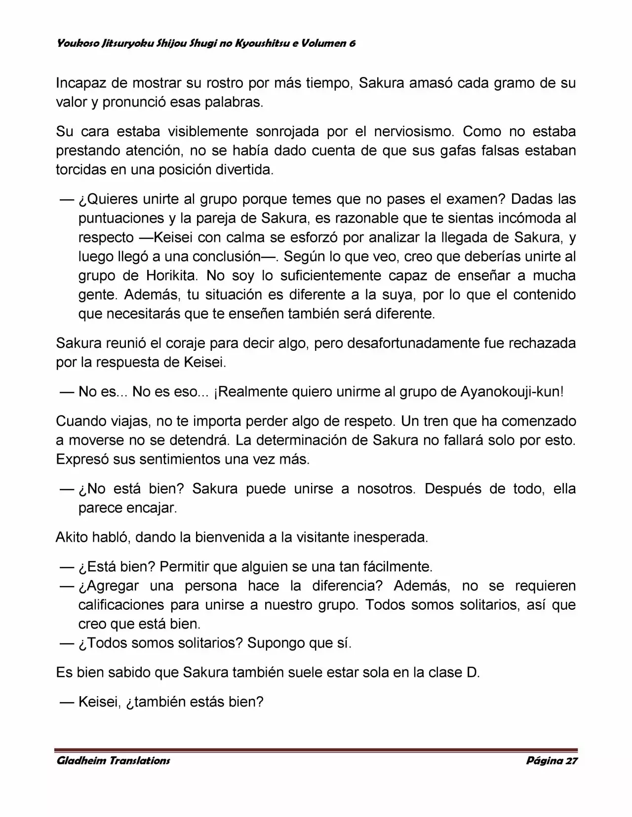 Página 27 del Manga