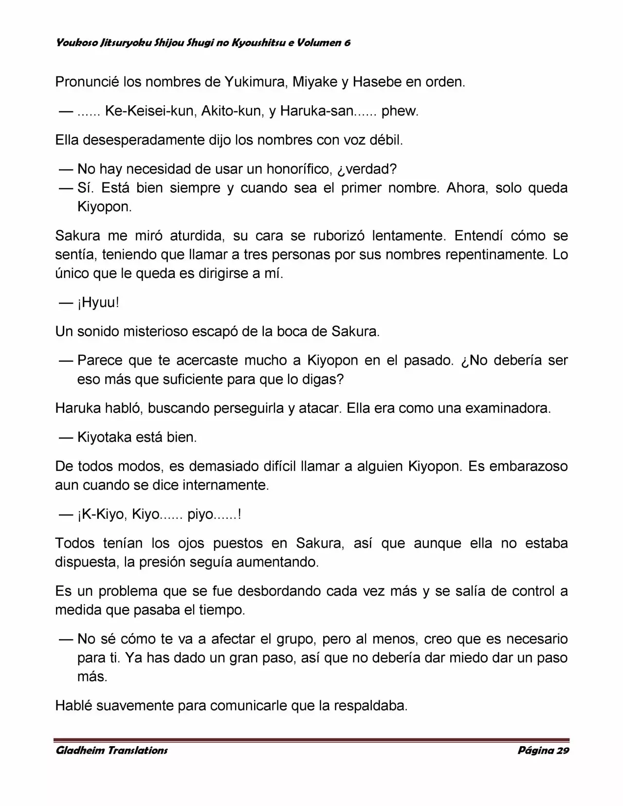 Página 29 del Manga