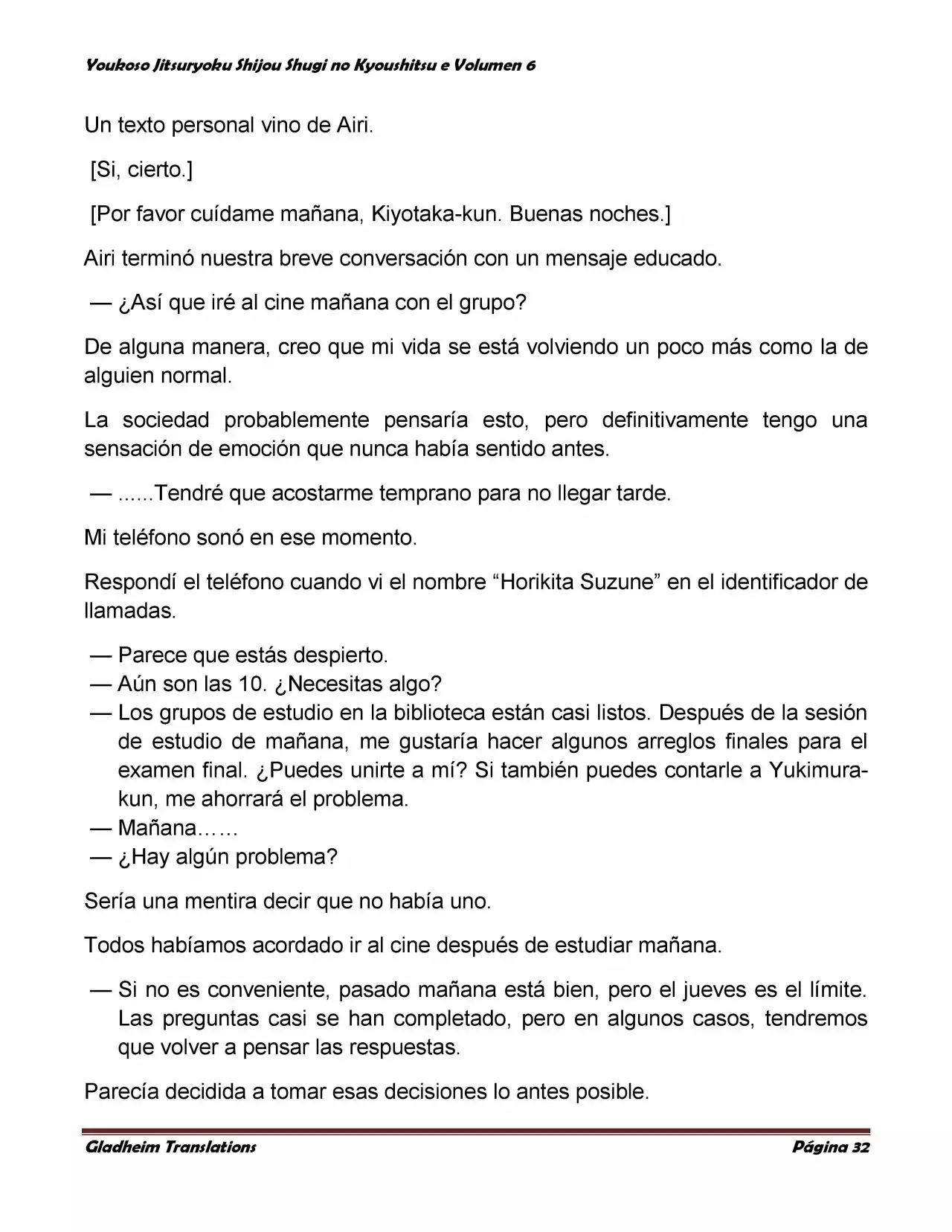 Página 32 del Manga