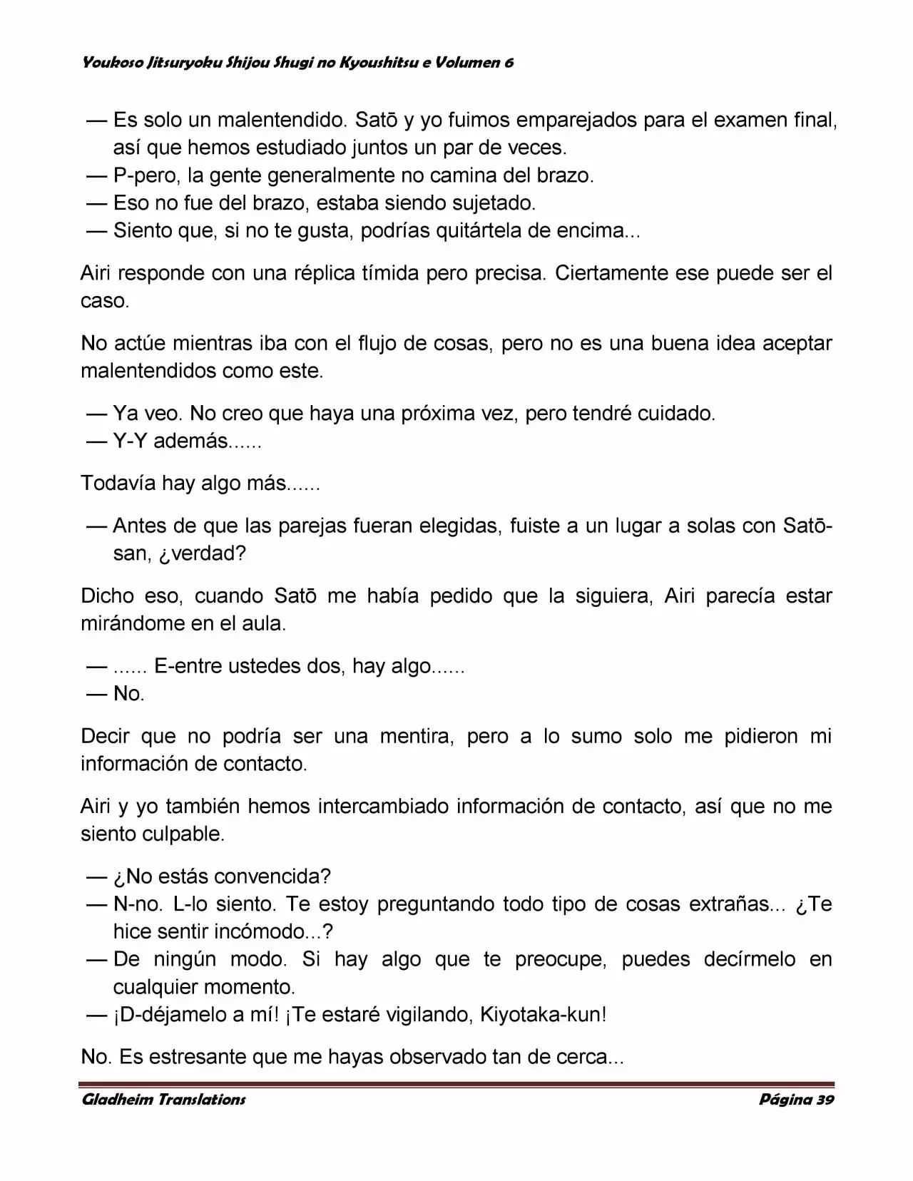 Página 39 del Manga