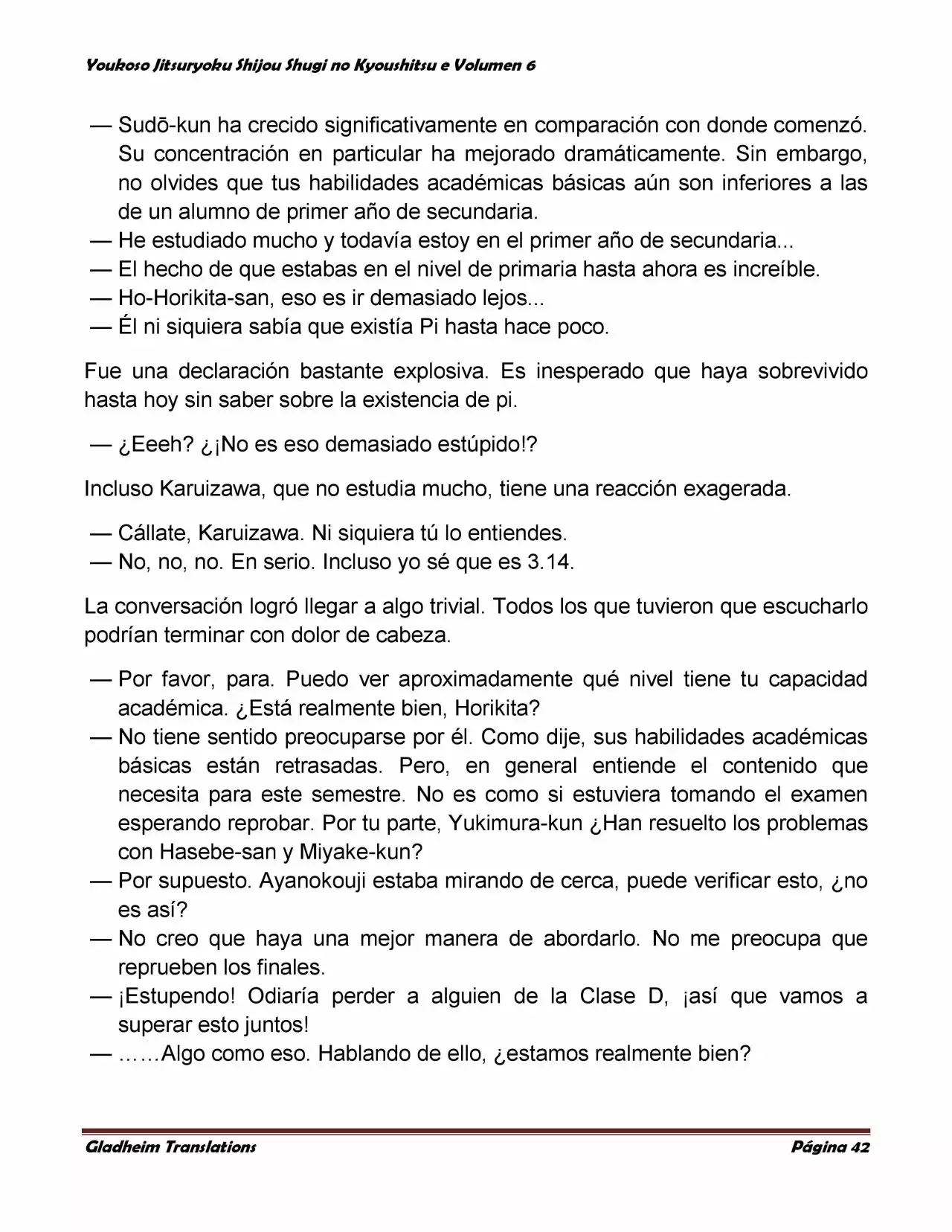 Página 42 del Manga