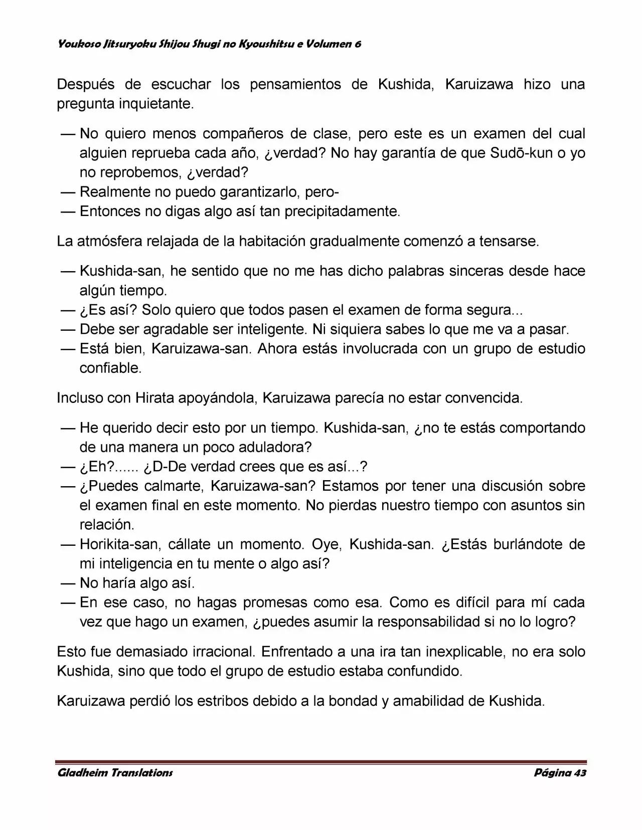 Página 43 del Manga