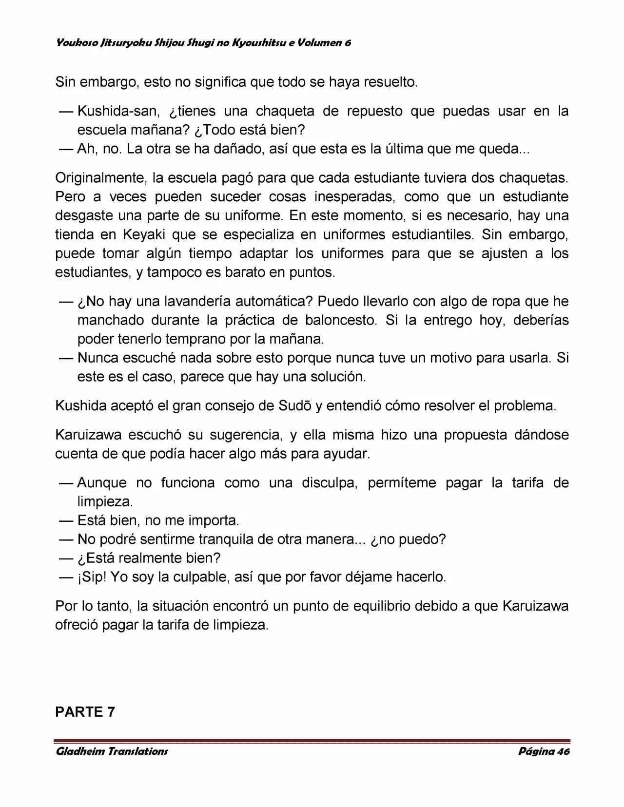 Página 46 del Manga