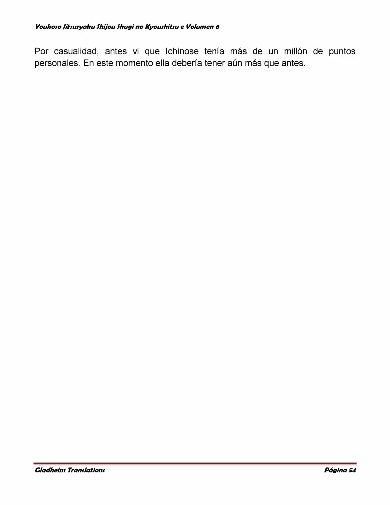 Página 54 del Manga