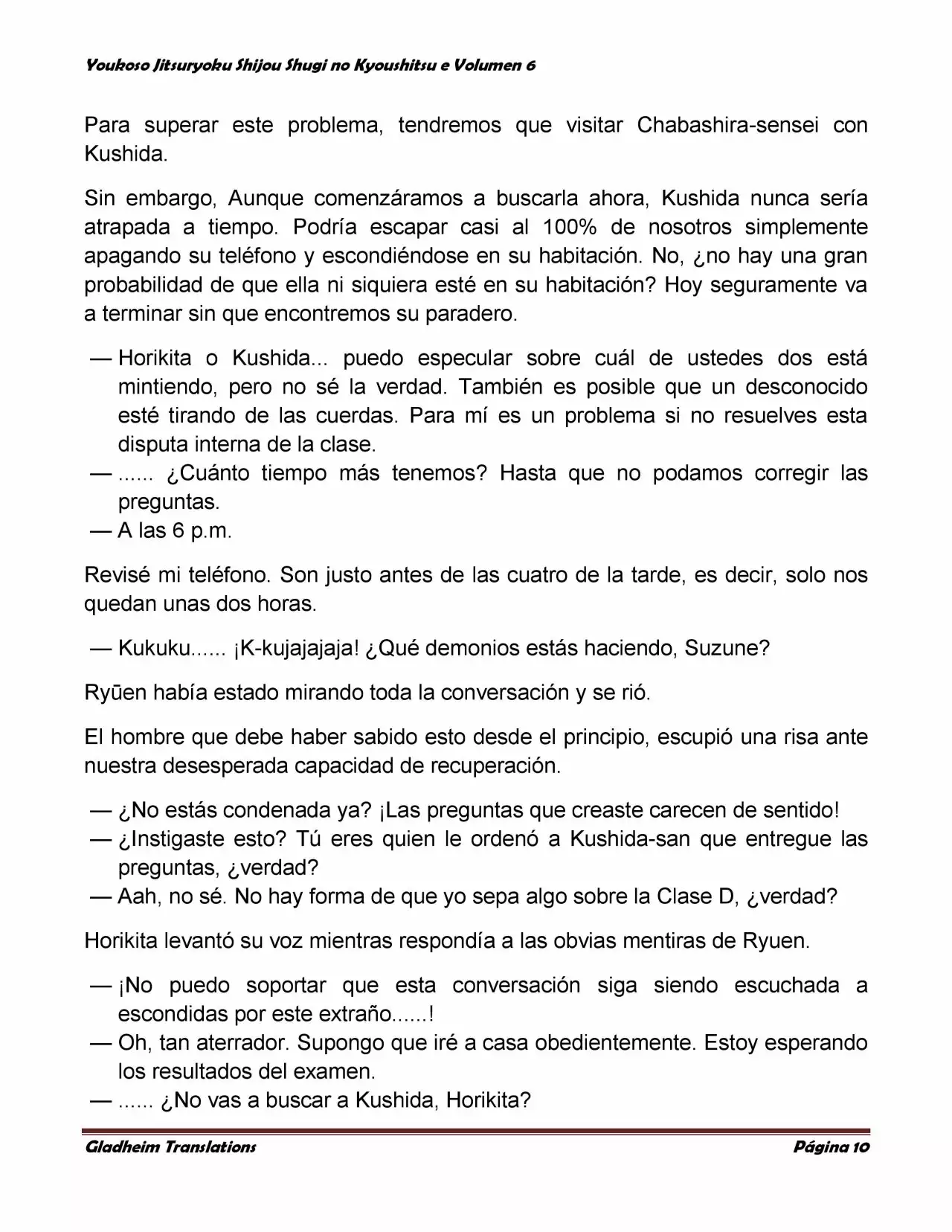 Página 10 del Manga