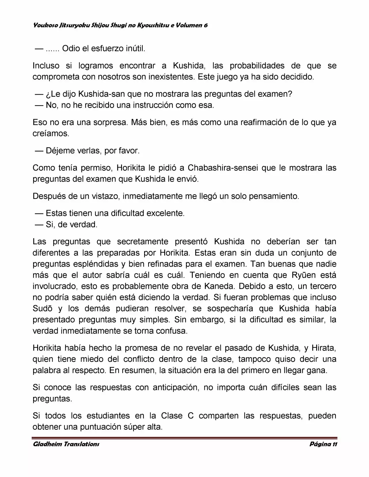 Página 11 del Manga