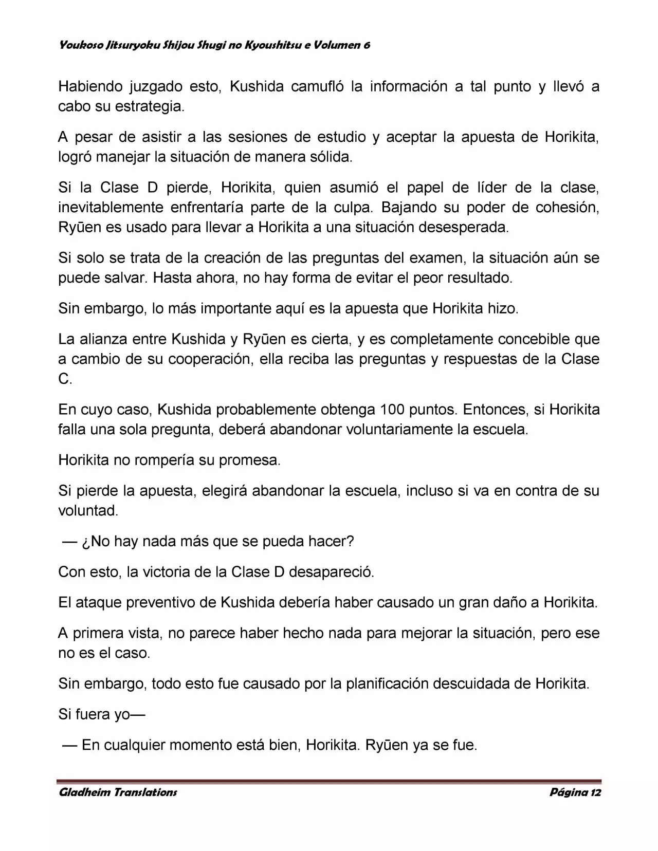 Página 12 del Manga