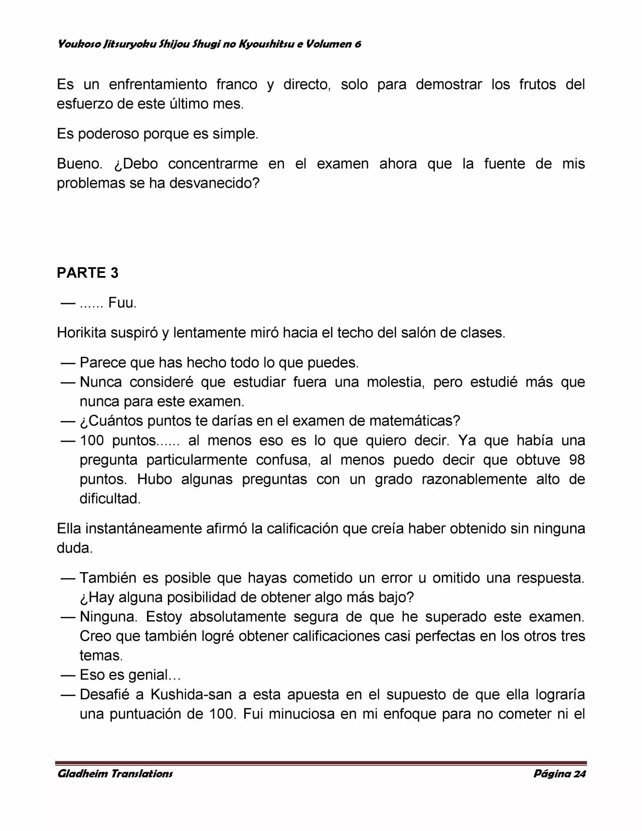 Página 24 del Manga