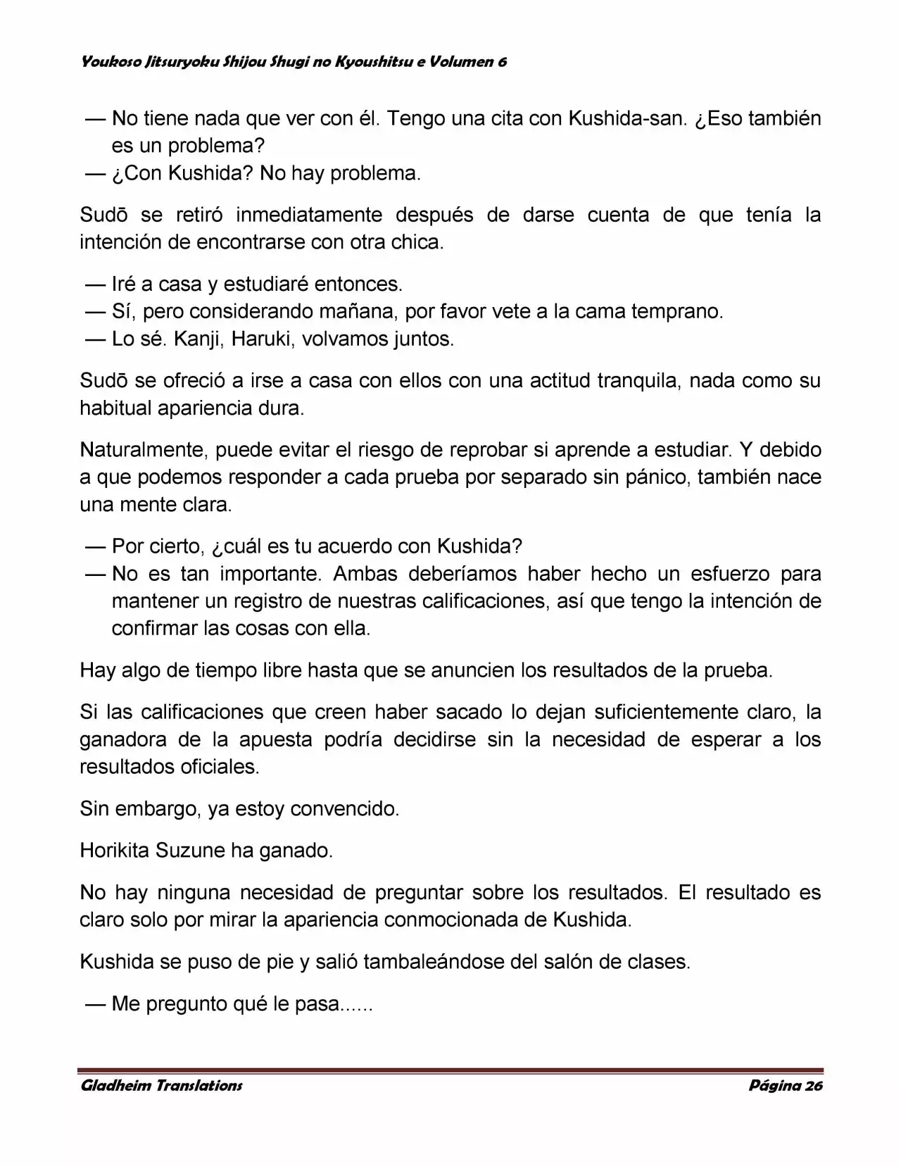 Página 26 del Manga