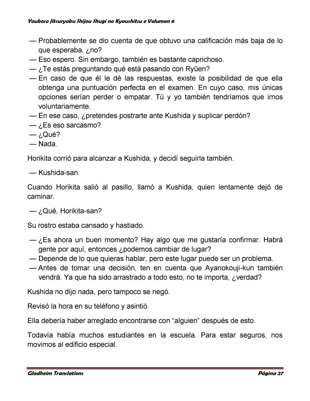 Página 27 del Manga