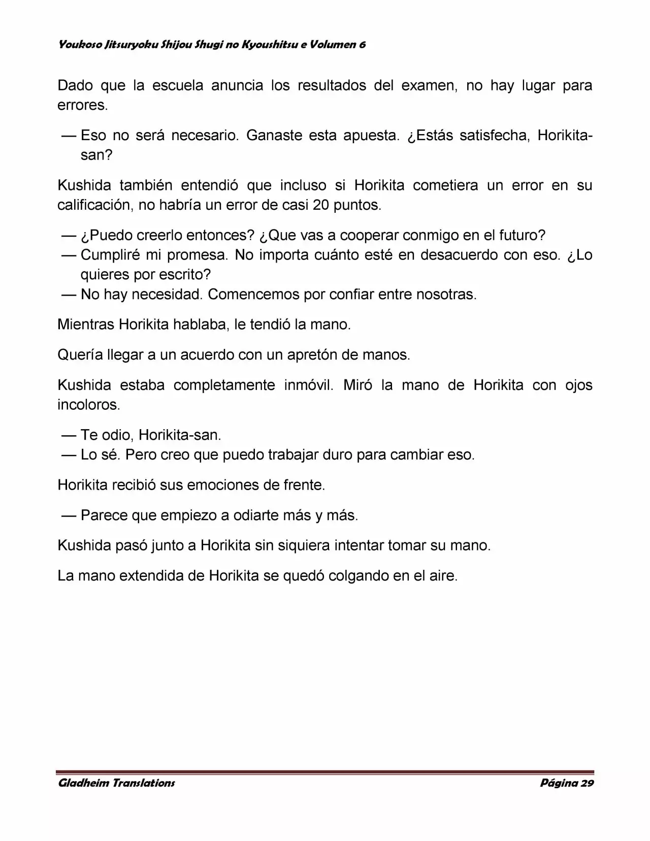 Página 29 del Manga