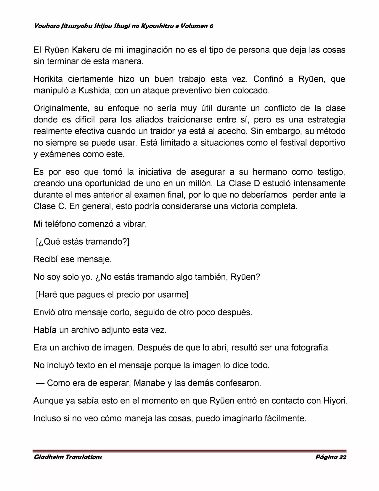 Página 32 del Manga