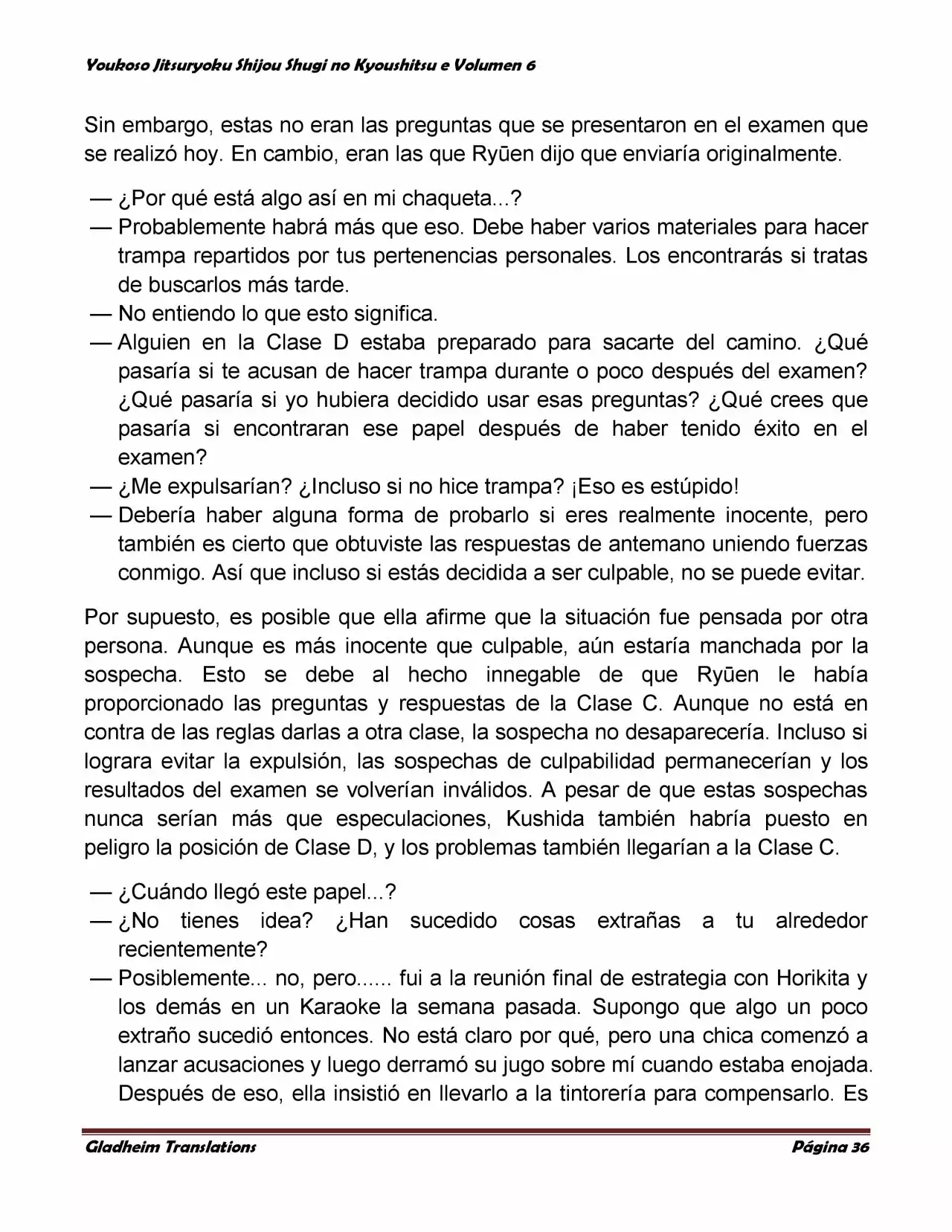 Página 36 del Manga