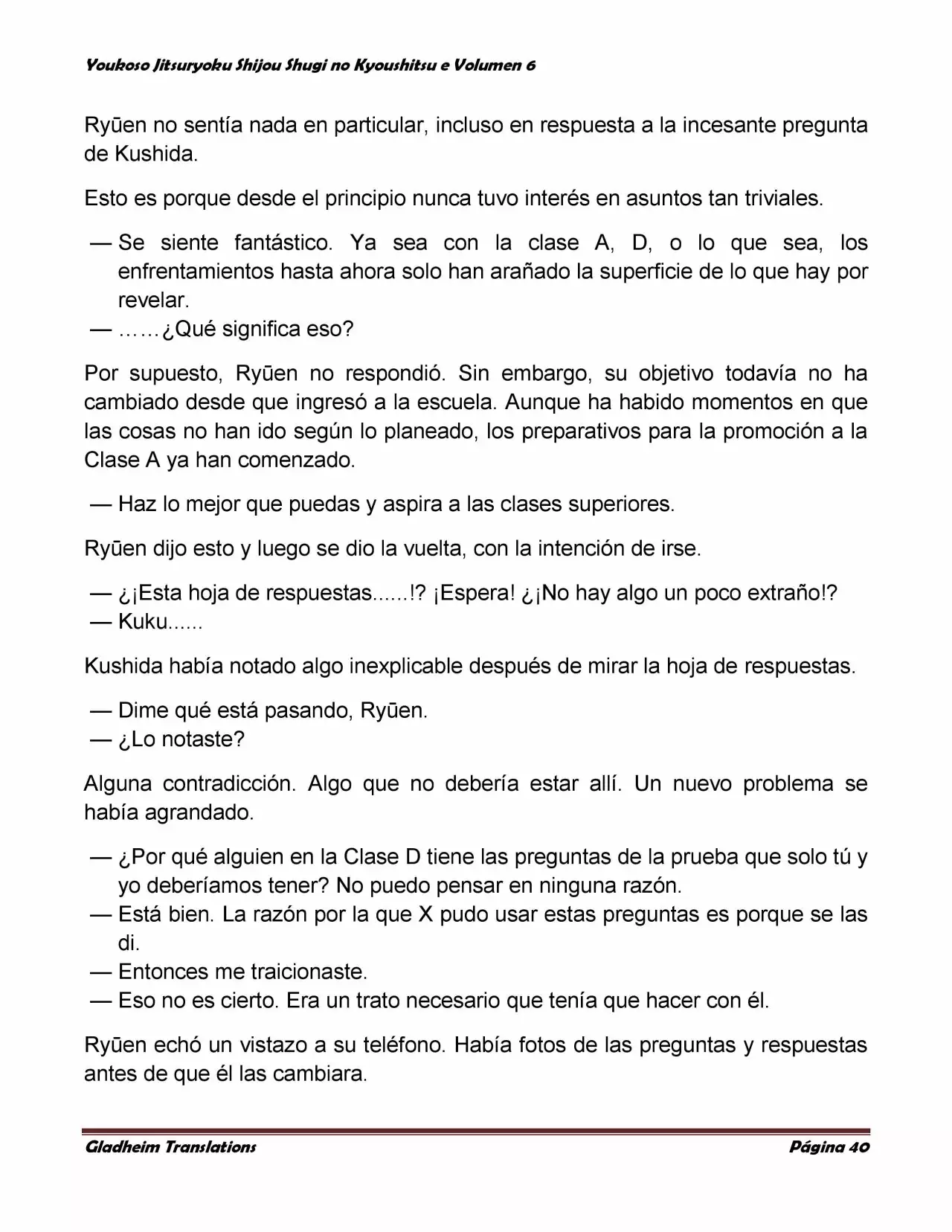 Página 40 del Manga