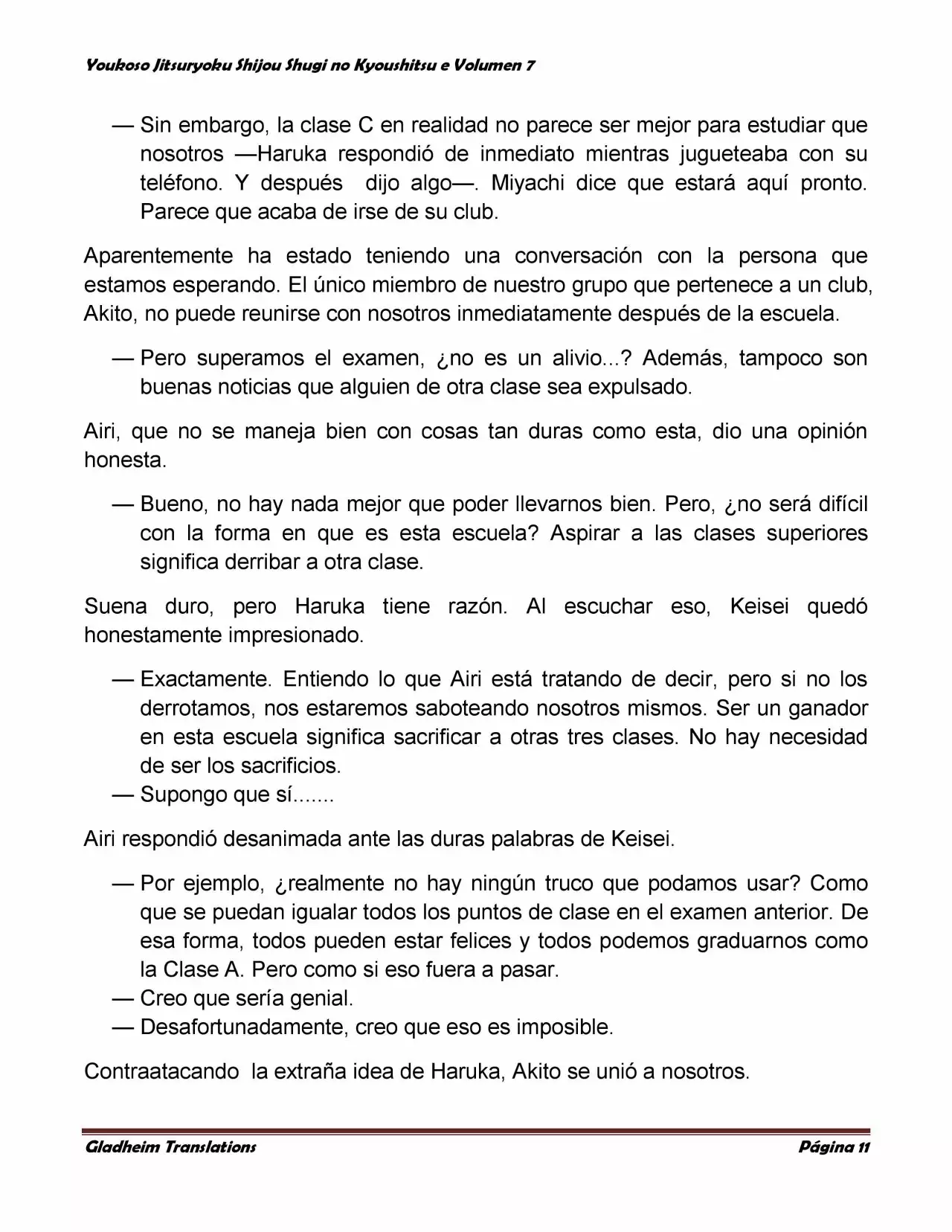 Página 11 del Manga