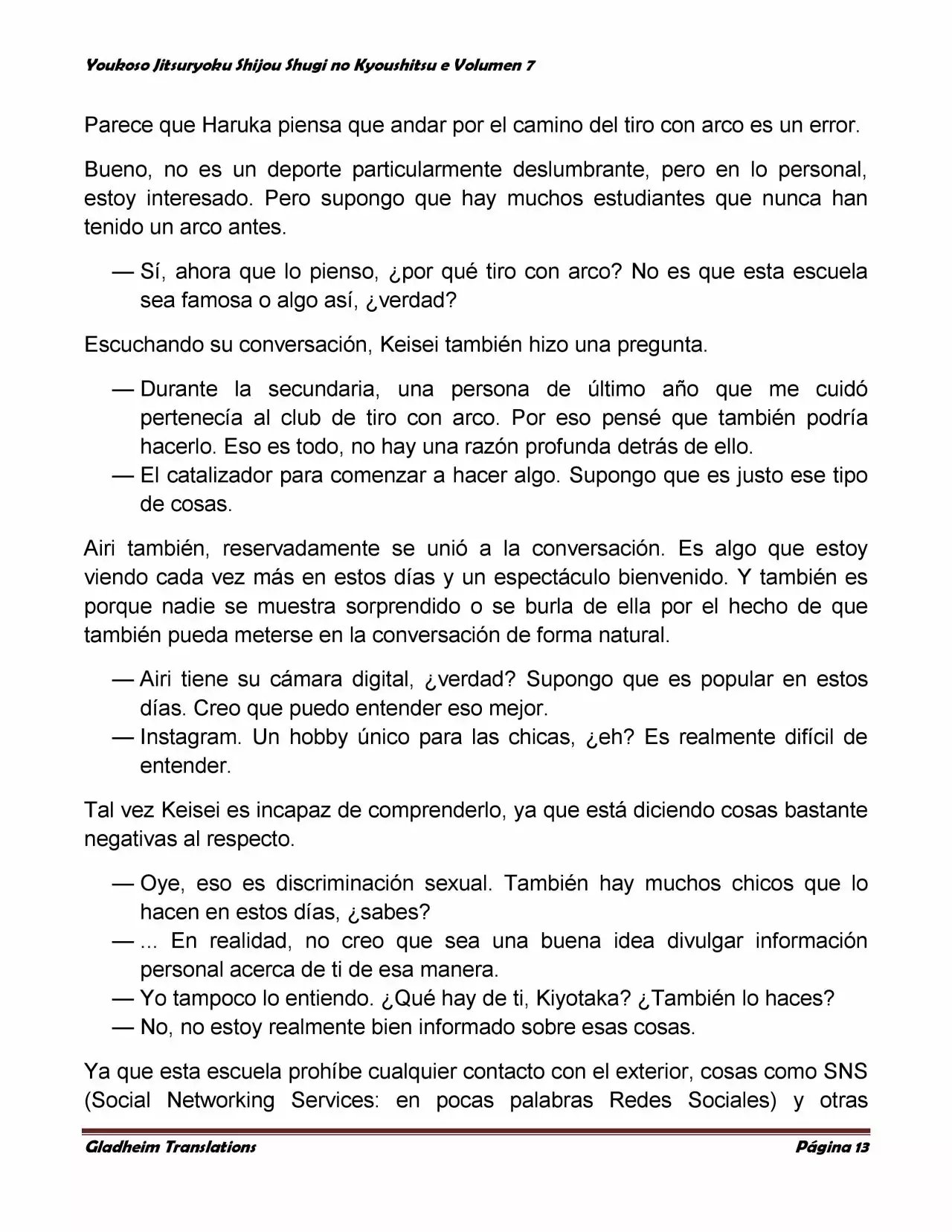 Página 13 del Manga