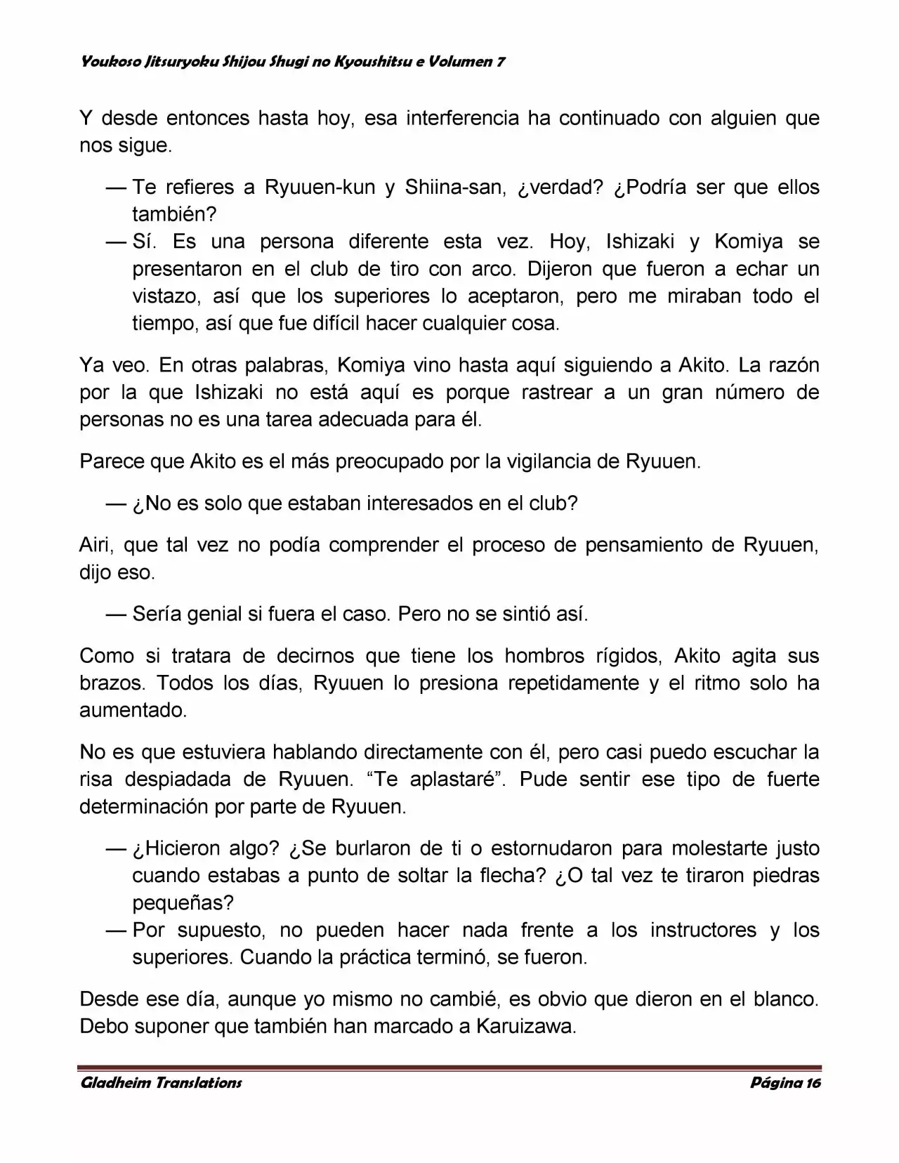 Página 16 del Manga