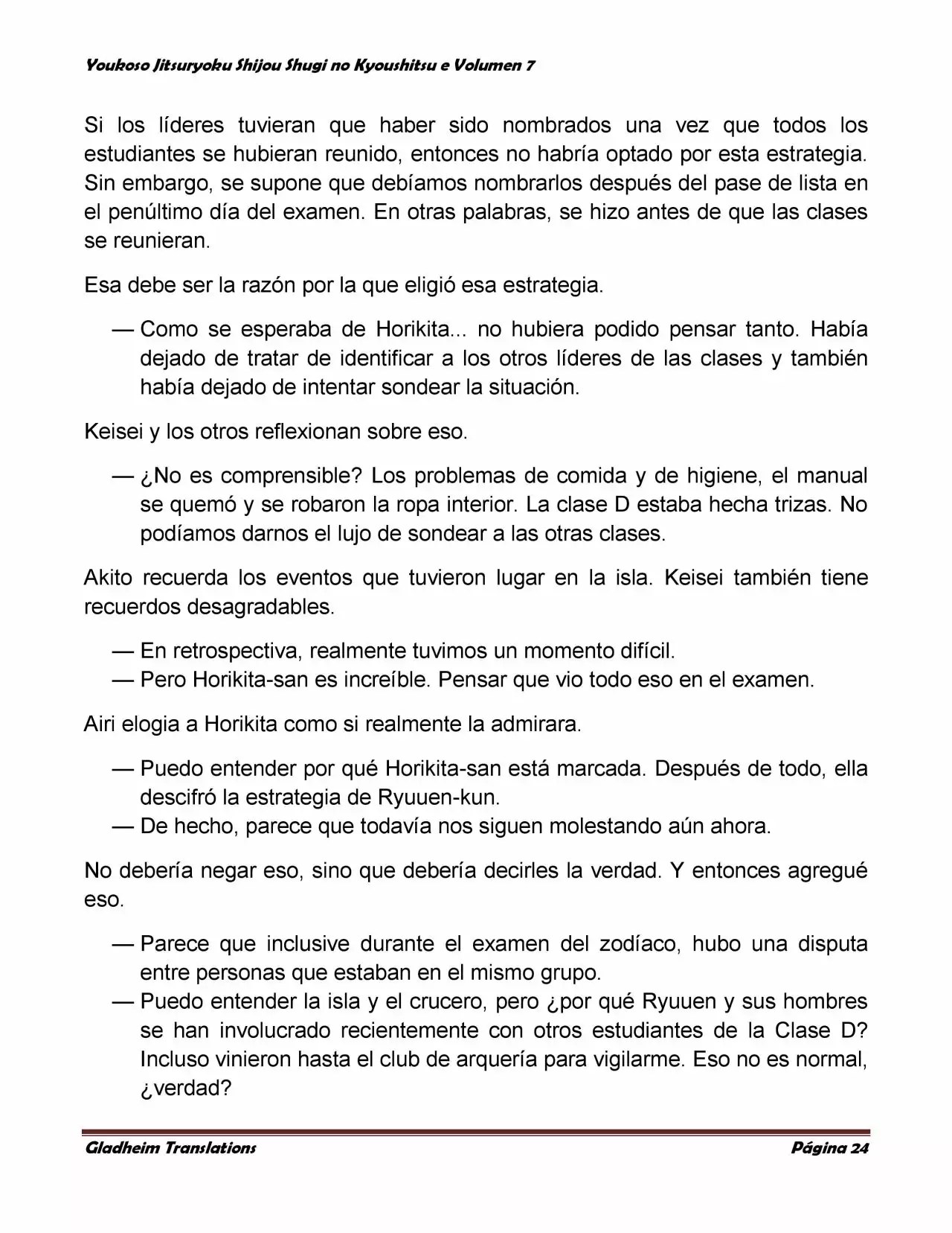 Página 24 del Manga