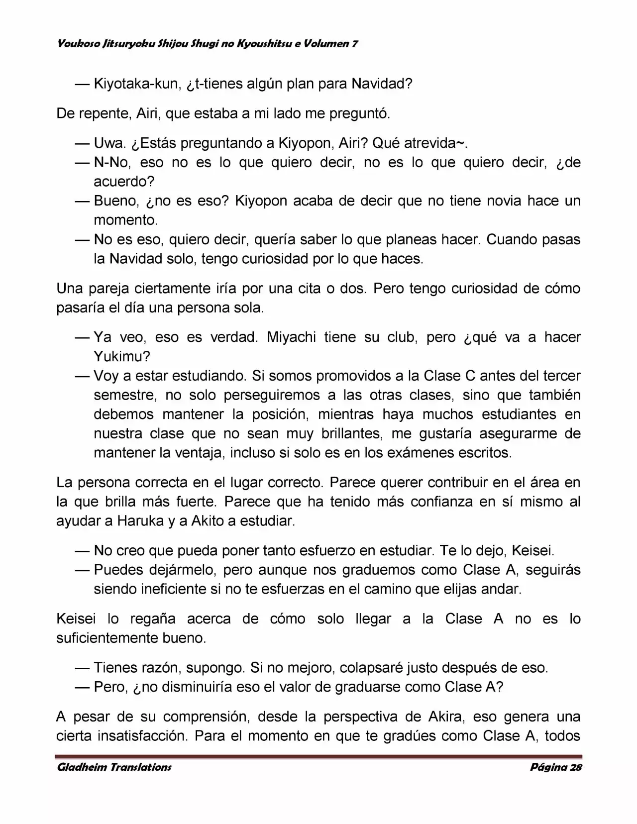 Página 28 del Manga