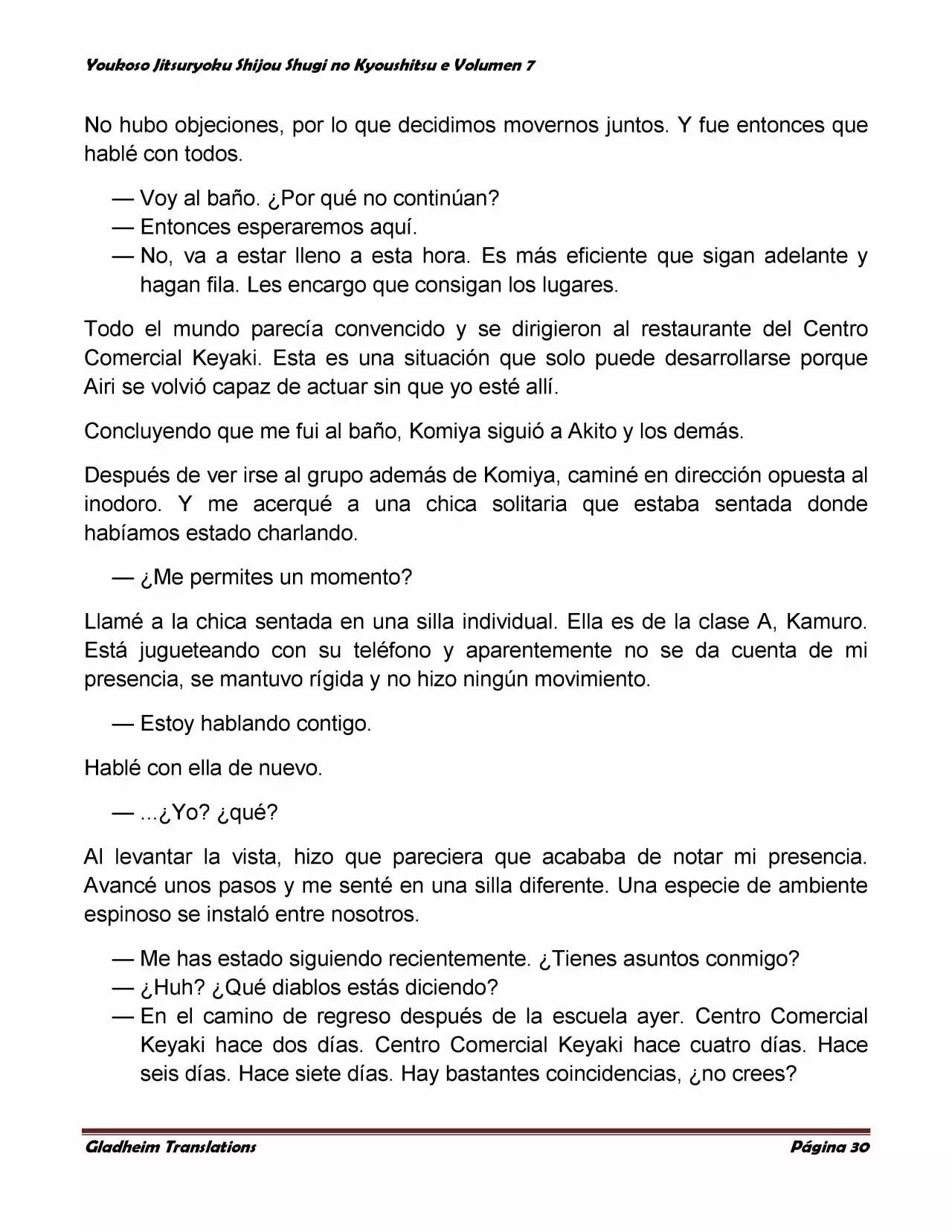 Página 30 del Manga