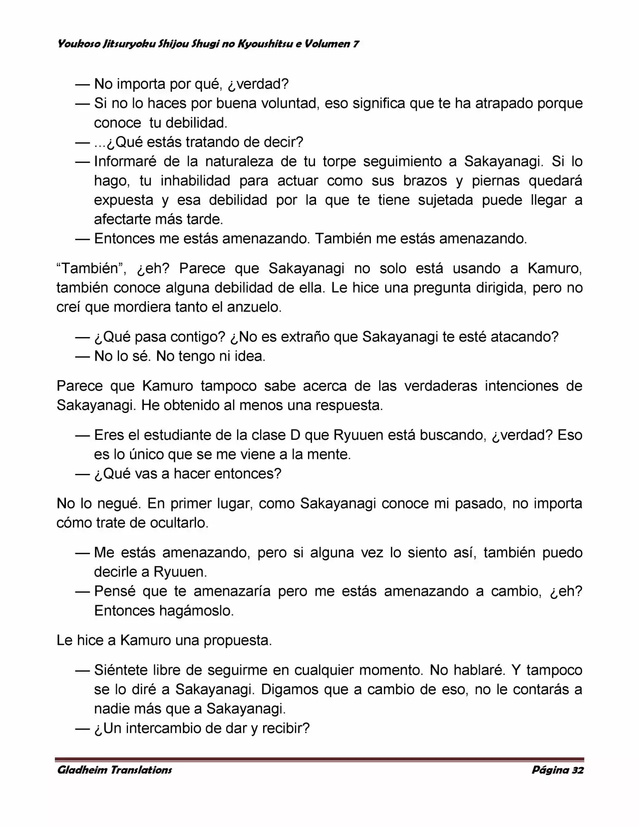 Página 32 del Manga