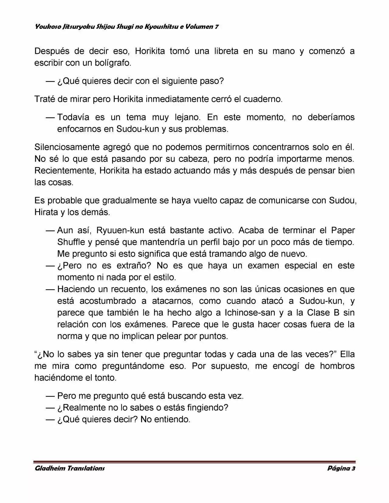 Página 3 del Manga