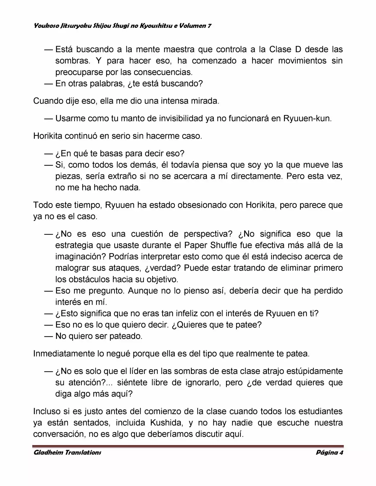 Página 4 del Manga