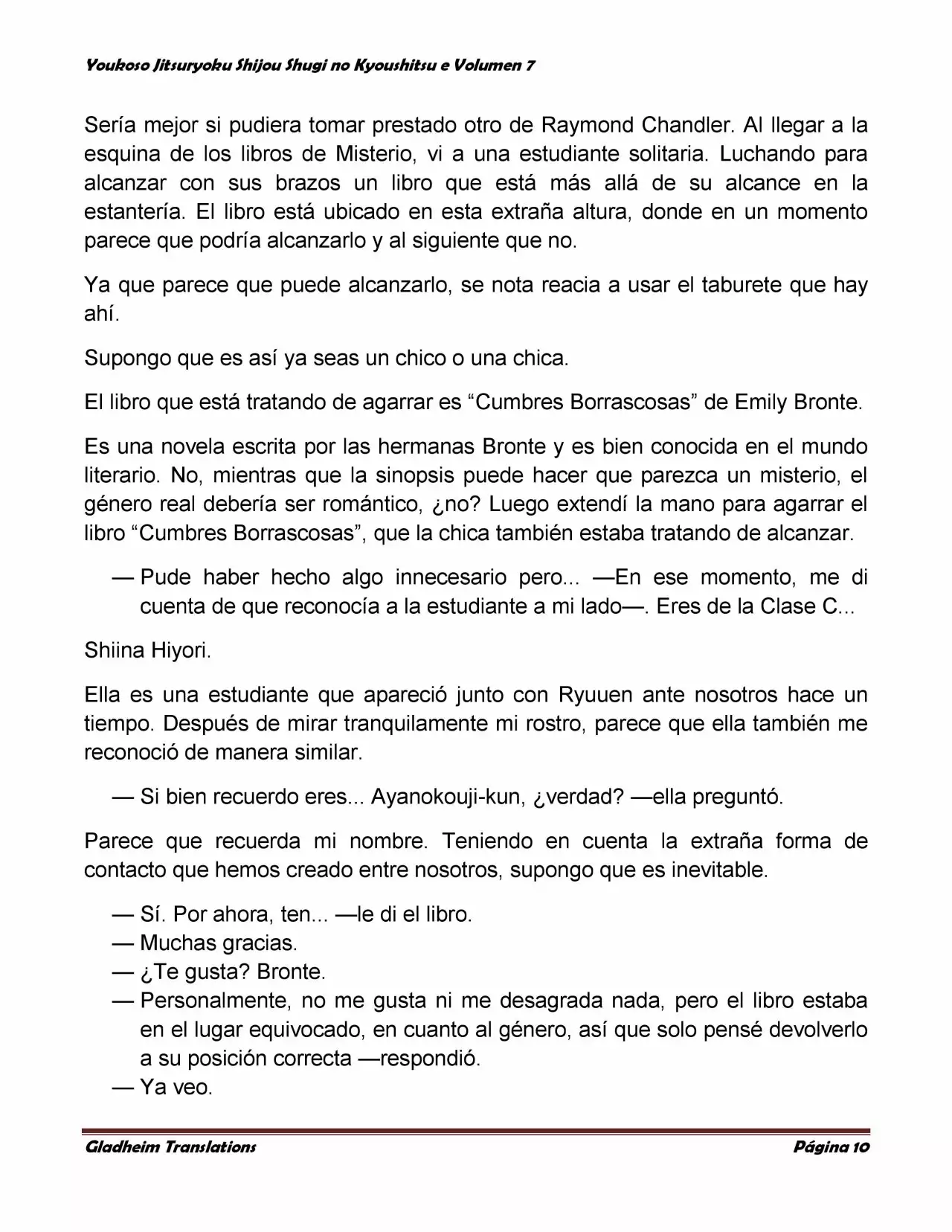 Página 10 del Manga