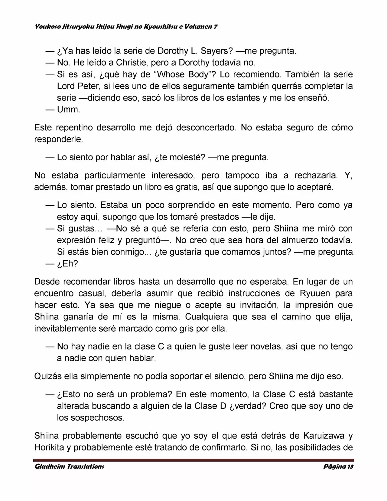 Página 13 del Manga