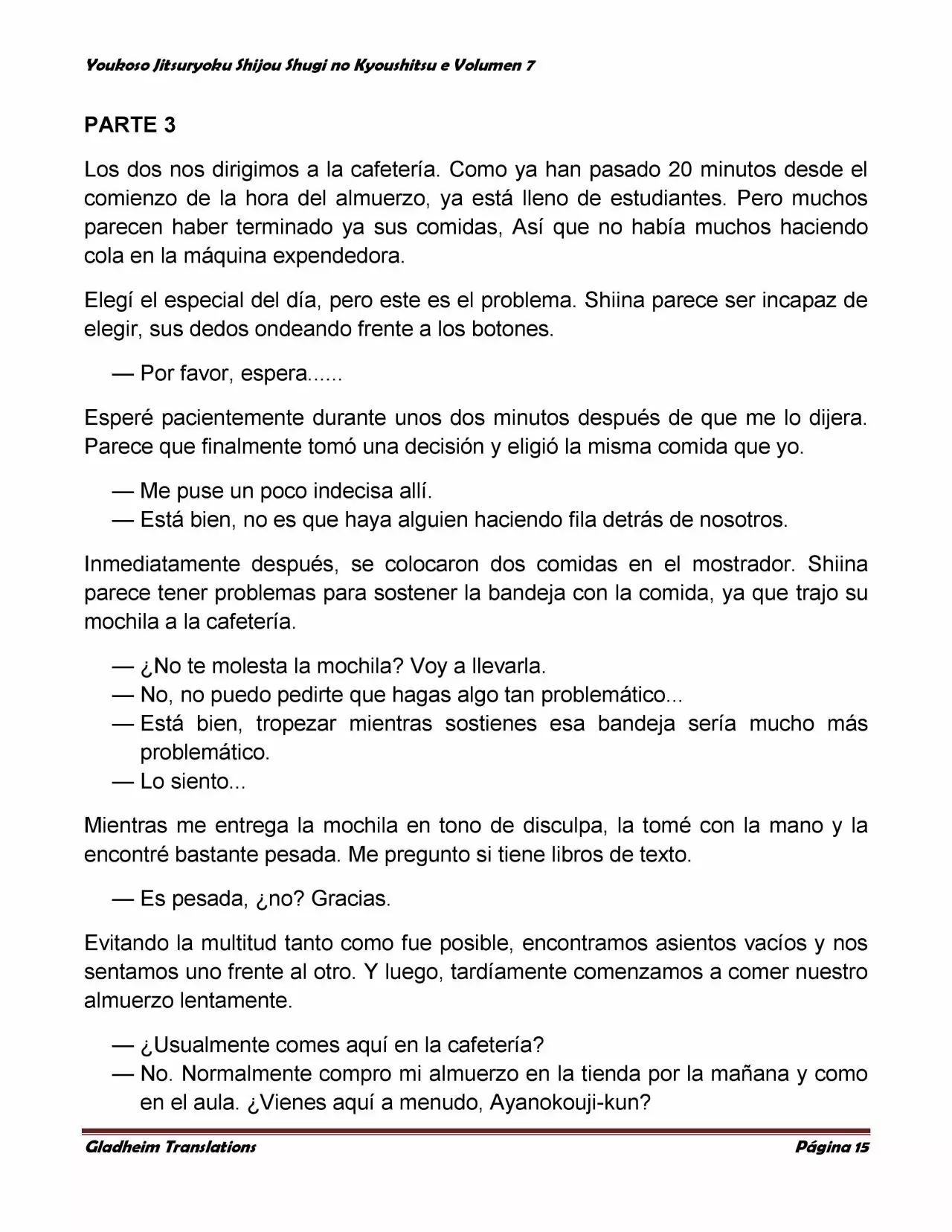 Página 15 del Manga