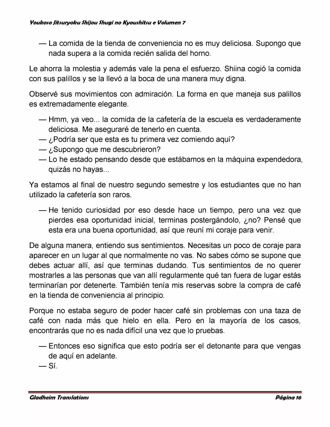 Página 16 del Manga