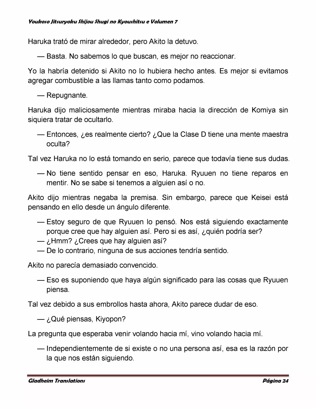 Página 24 del Manga