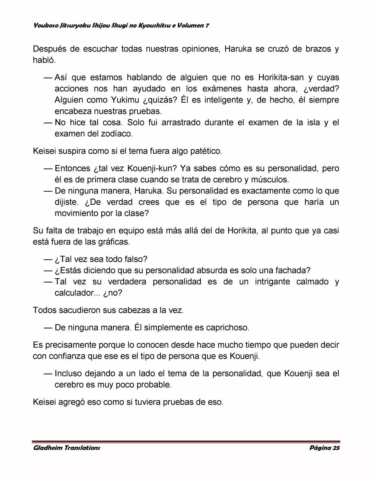 Página 25 del Manga