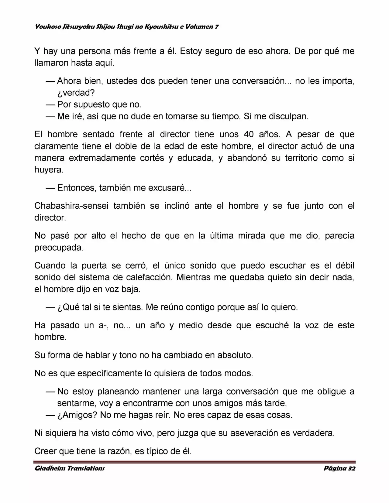 Página 32 del Manga