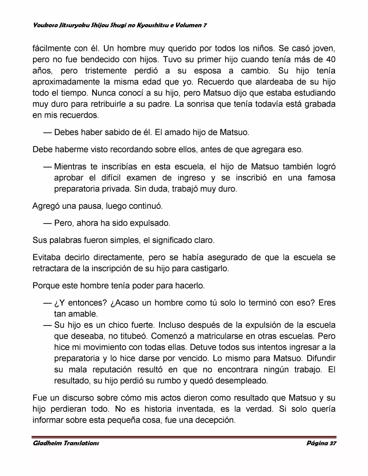 Página 37 del Manga