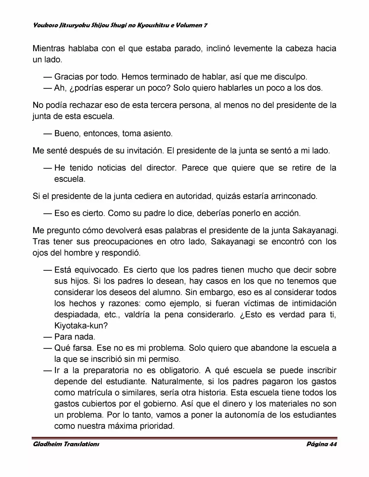 Página 44 del Manga