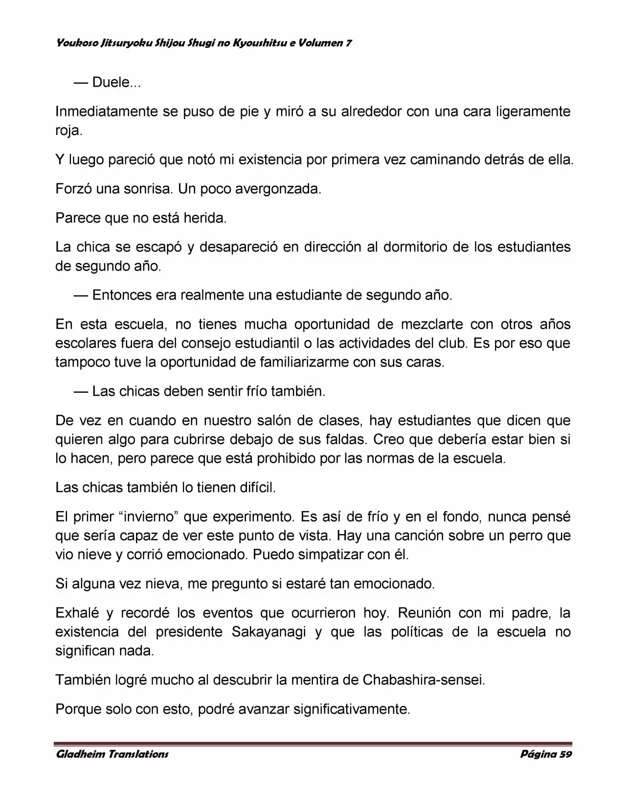 Página 59 del Manga