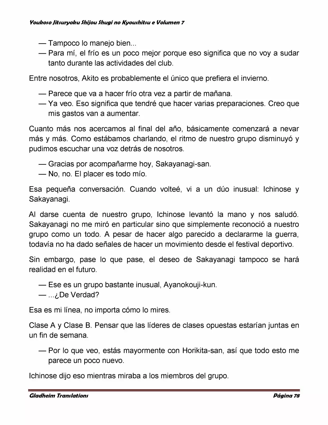 Página 78 del Manga