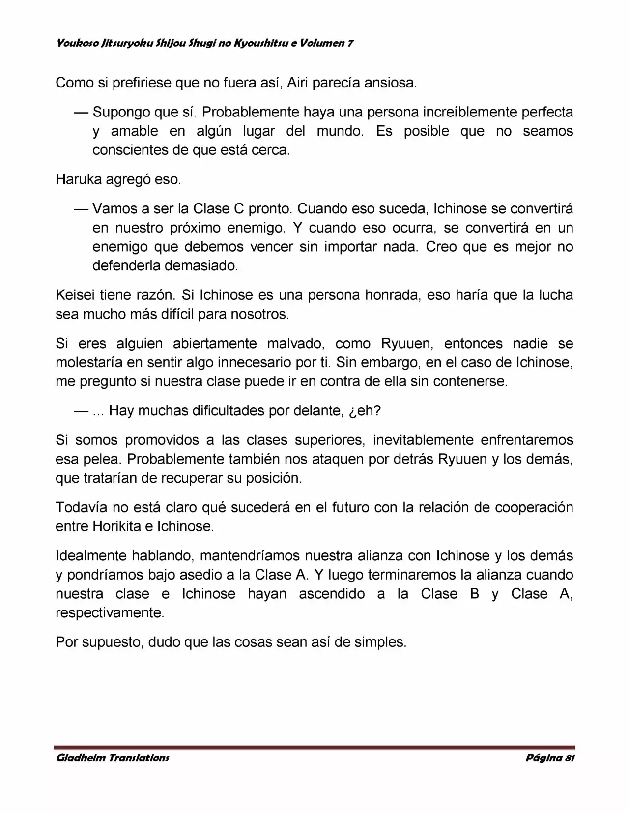 Página 81 del Manga