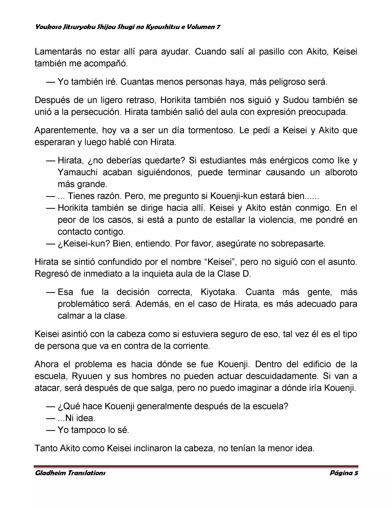 Página 5 del Manga