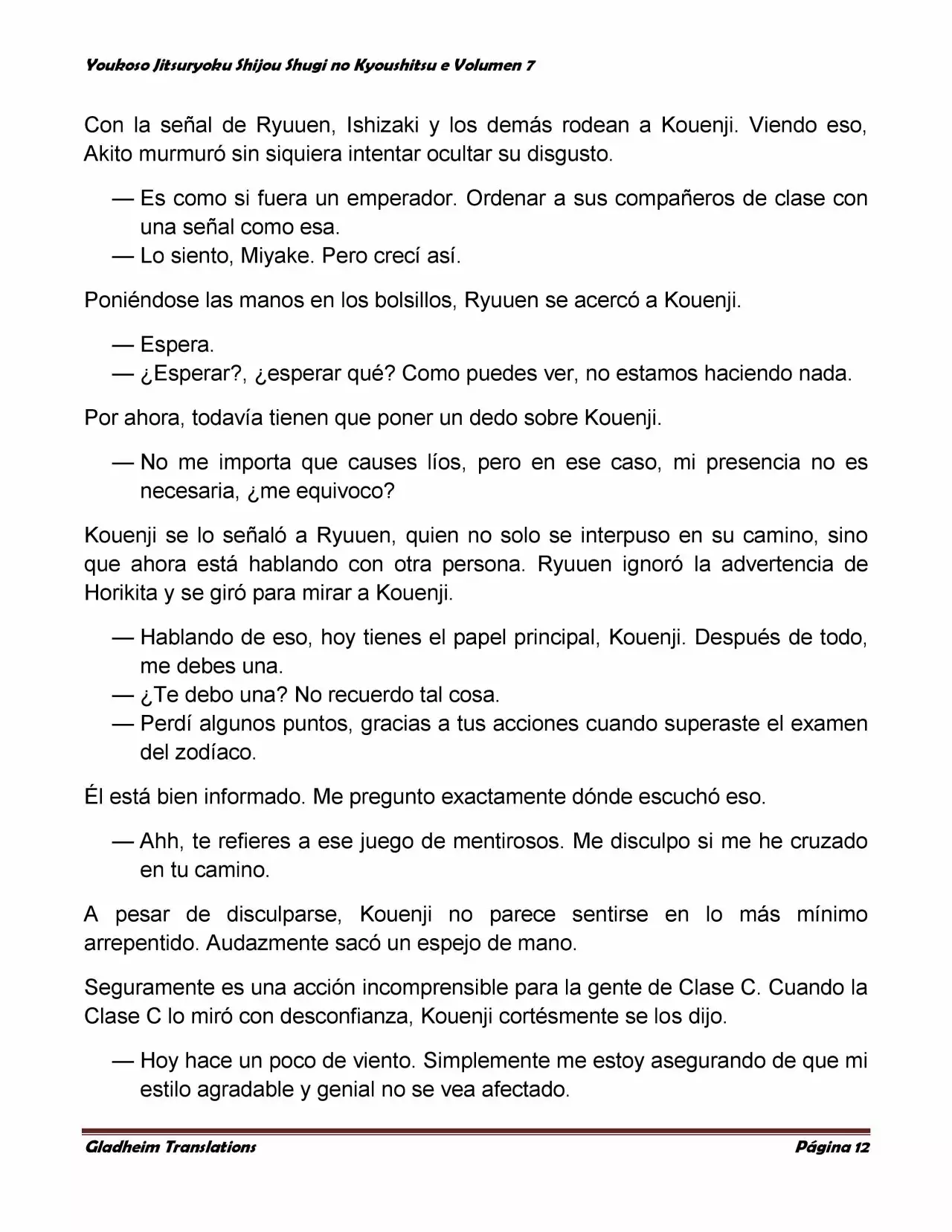 Página 12 del Manga