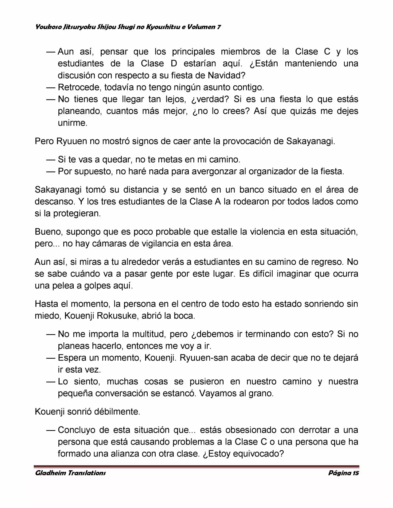 Página 15 del Manga