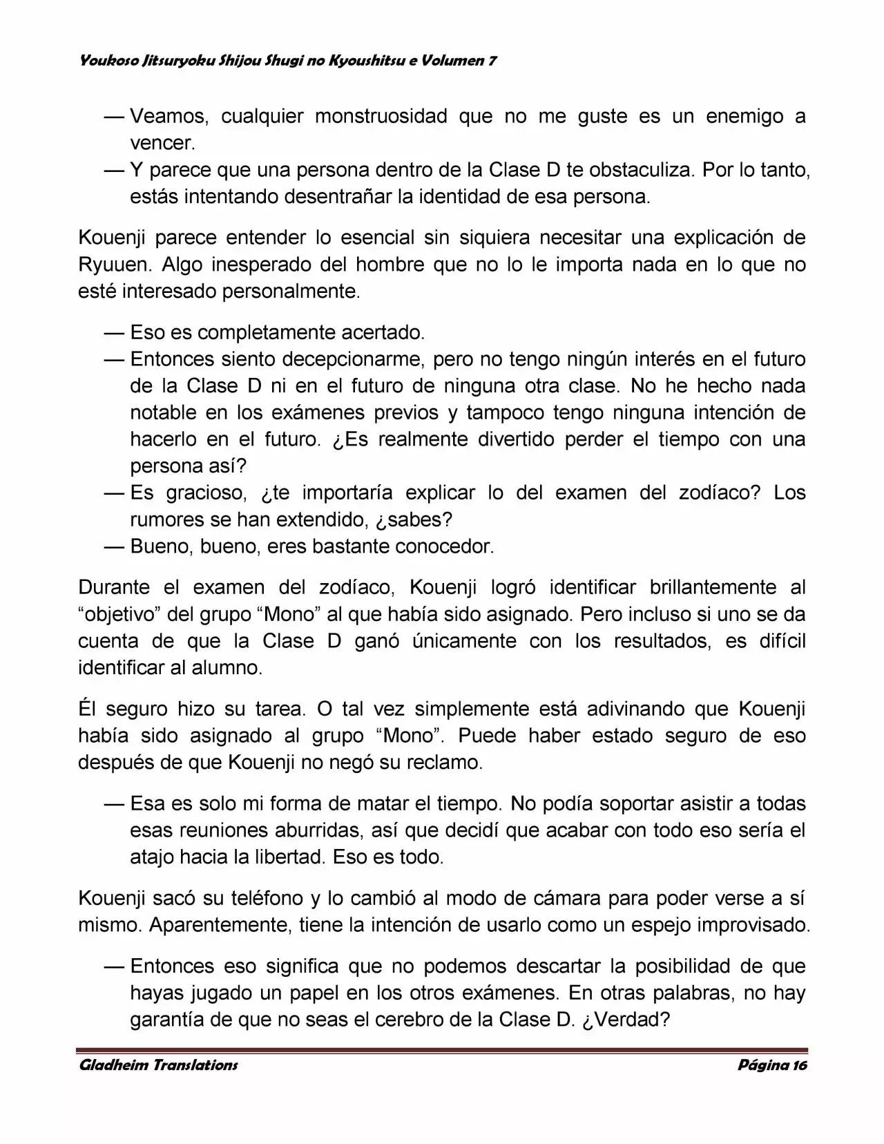 Página 16 del Manga